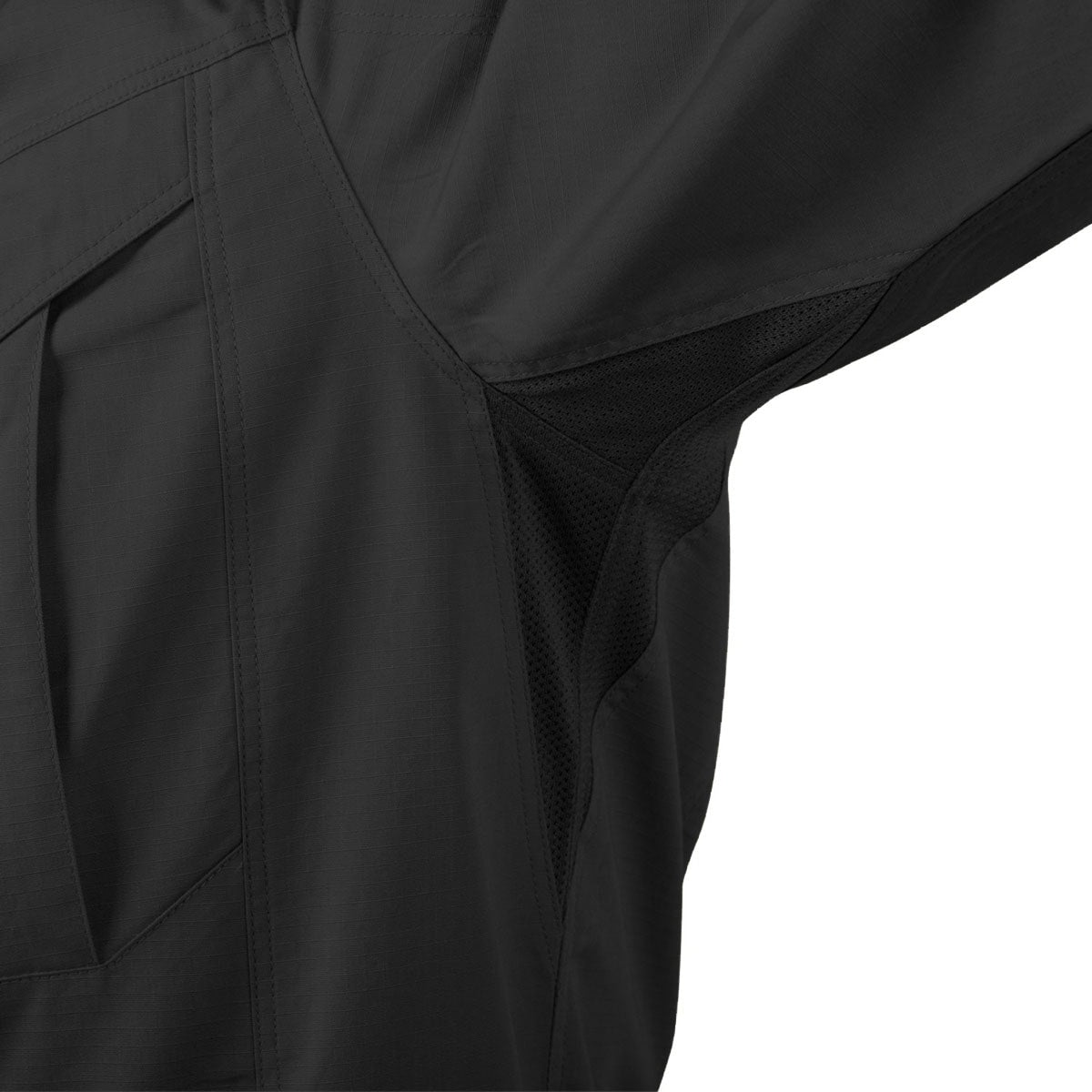 Koszula Helikon Defender Mk2 PolyCotton Ripstop Long Sleeve - Black