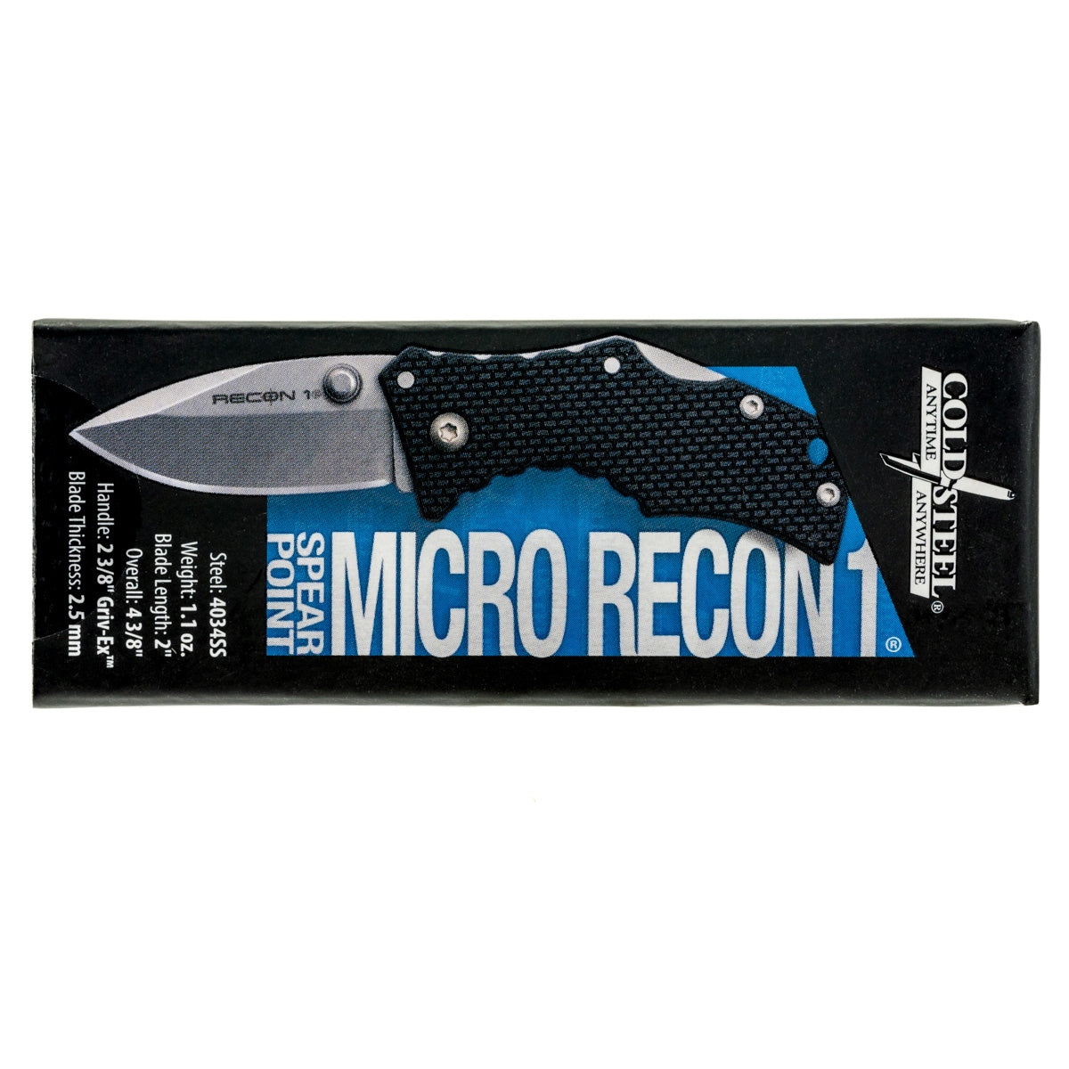 Nóż składany Cold Steel Micro Recon 1 Spear Point 4116