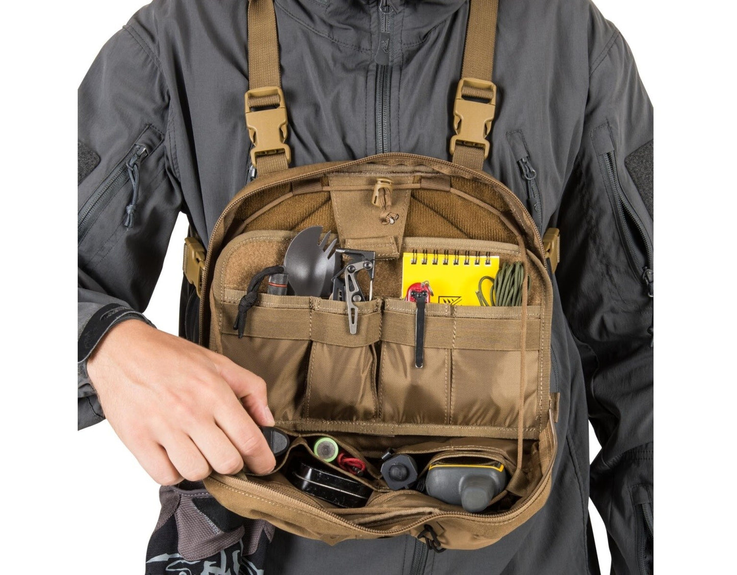 Torba Helikon Chest Pack Numbat Coyote