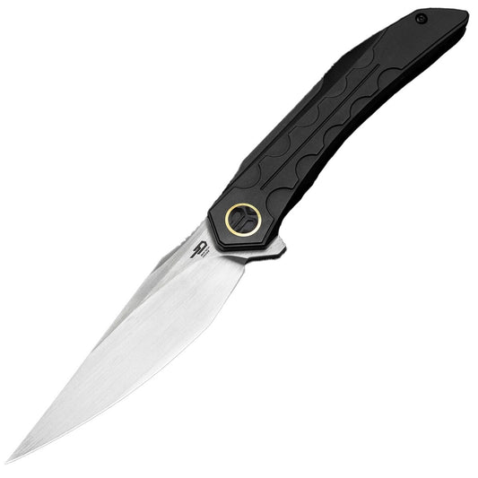 Nóż składany Bestech Knives Samari Silver Blade - Black