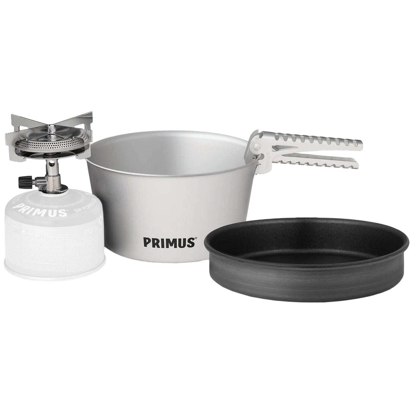 Palnik turystyczny Primus Mimer Stove Kit z garnkami i patelnią