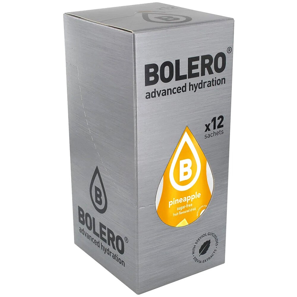 Napój w proszku Bolero Pineapple ze stewią 9 g - 12 szt.