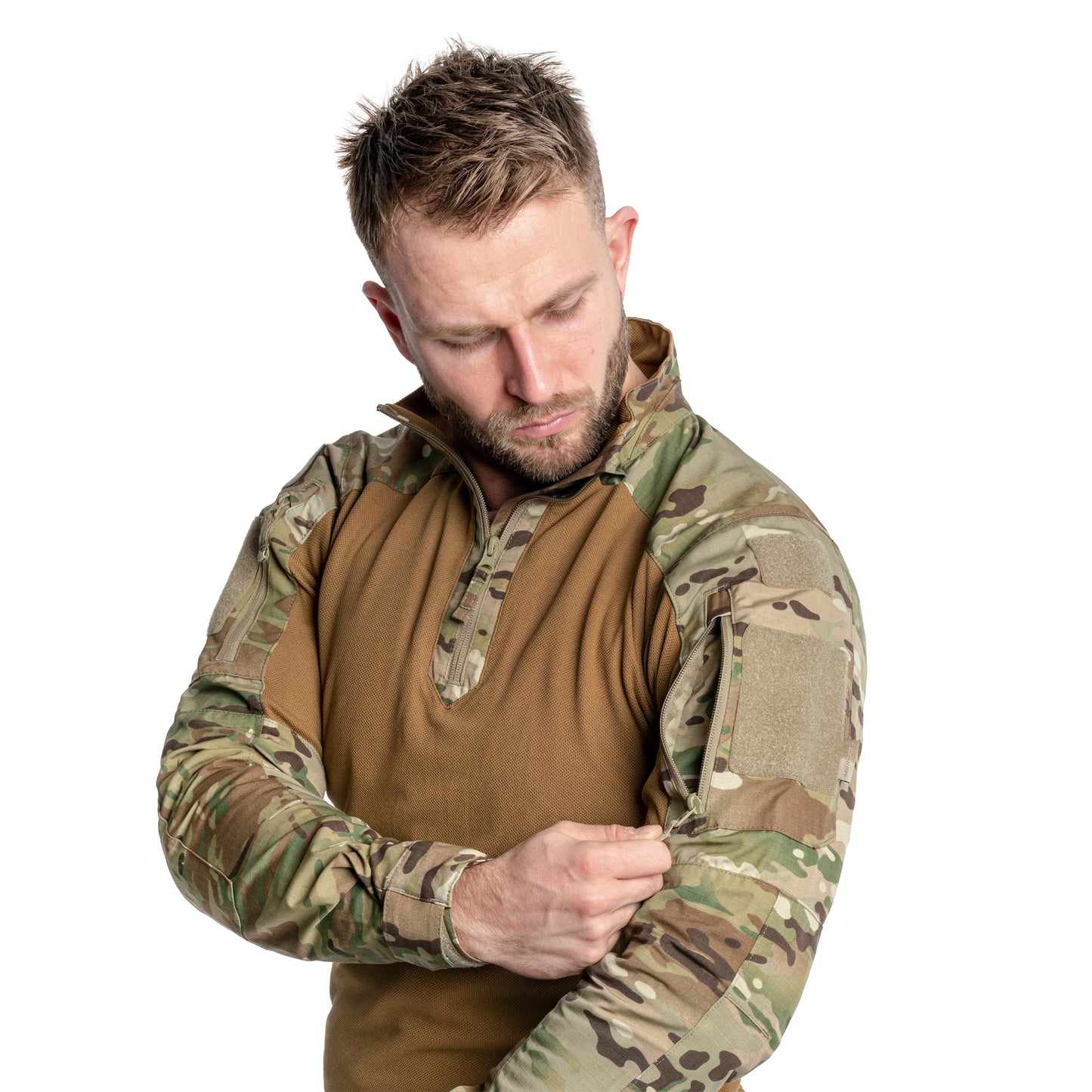 Bluza Helikon MCDU Combat Shirt NyCo Rip-Stop - MultiCam