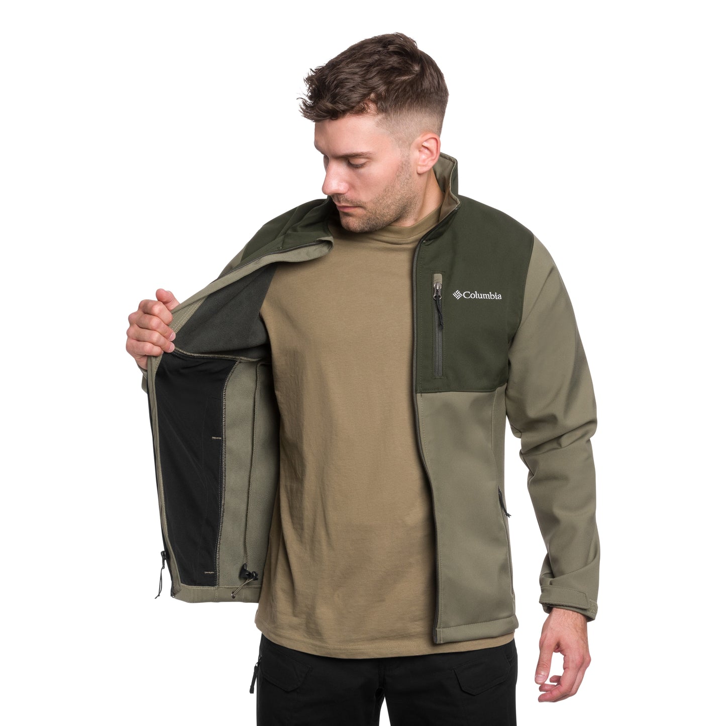 Kurtka Columbia Ascender Softshell - Stone Green