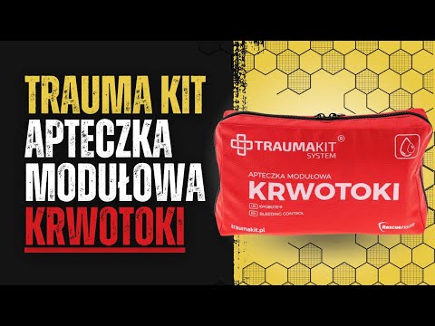 Apteczka modułowa AedMax Trauma Kit K Zielona - Krwotoki