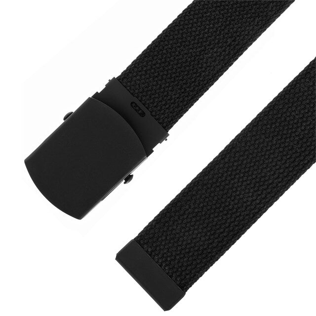 Pasek Mil-Tec US Black Buckle - Black