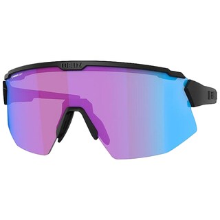 Okulary Bliz Breeze - Matt Black/Rose Violet Blue/Brown Silver