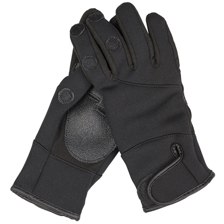 Rękawice taktyczne Mil-Tec Neopren Amaro Shooting Gloves - Black