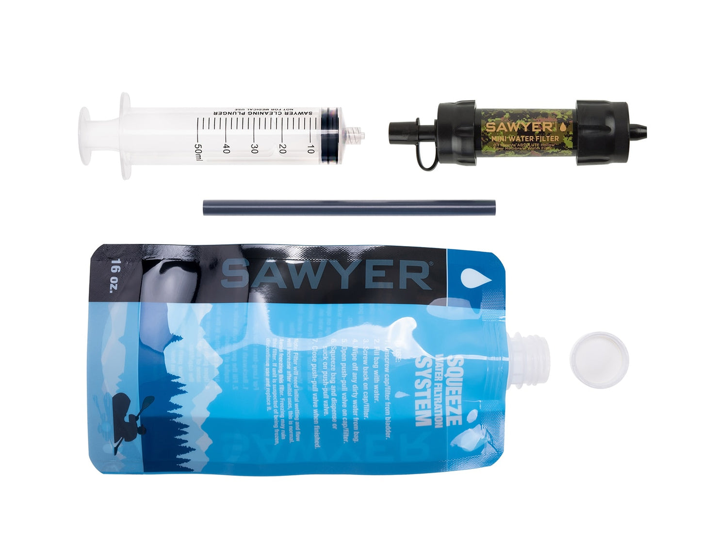 Filtr do wody Sawyer Mini - Camo