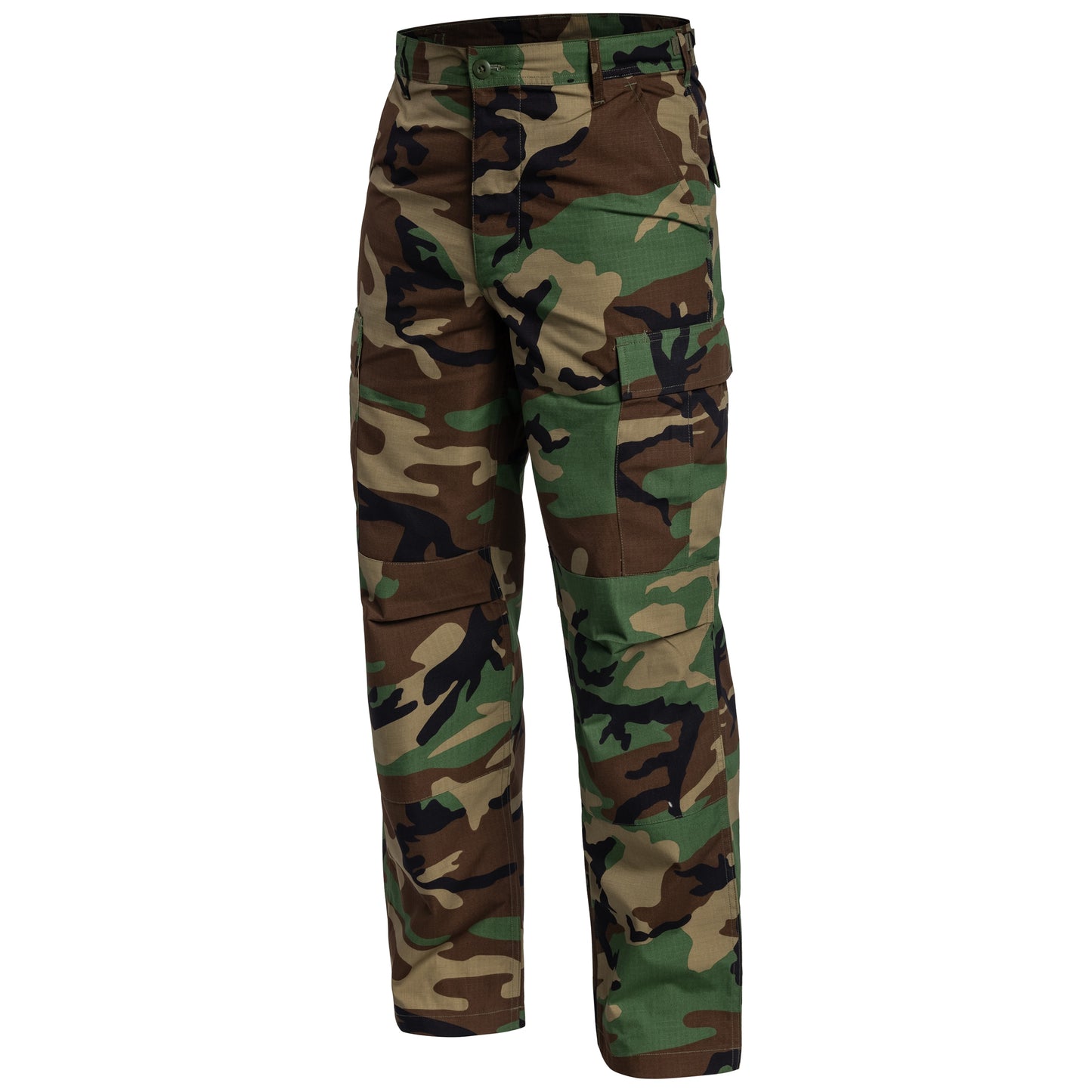 Spodnie Helikon BDU PolyCotton Rip-Stop - US Woodland