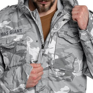 Kurtka Brandit M65 Giant - Blizzard Camo