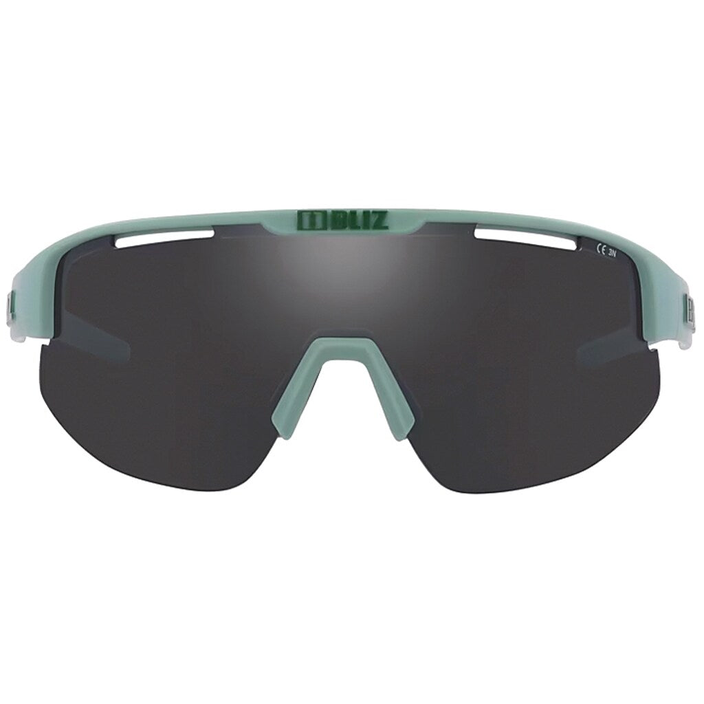 Okulary przeciwsłoneczne Bliz Matrix Small Nano Optics - Matte Green/Smoke Mirror Silver