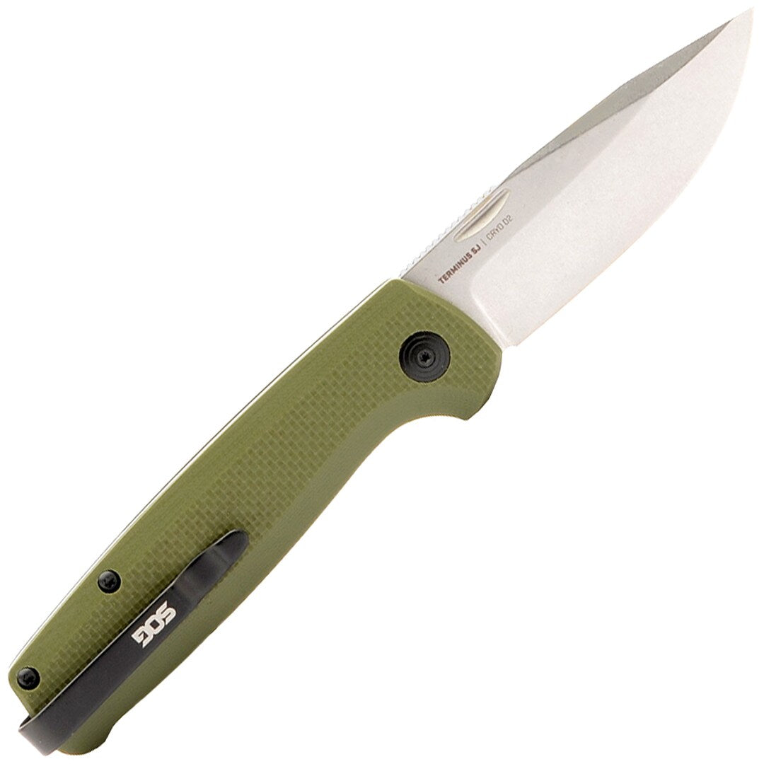 Nóż składany SOG Terminus SJ - OD Green