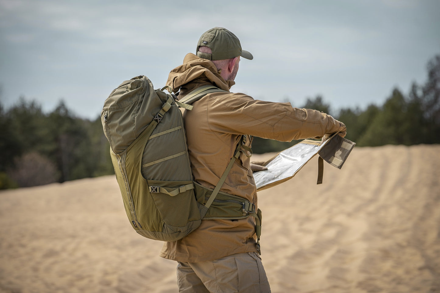 Kurtka Helikon Pilgrim Anorak - Coyote