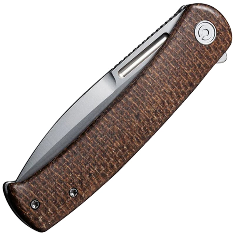 Nóż składany Civivi Cetos Micarta with Stainless Steel Handle - Brown/Grey