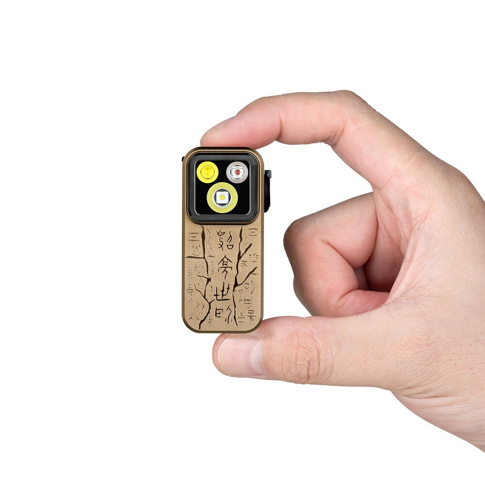 Latarka akumulatorowa Olight Oclip Pro Ancient Script - 500 lumenów