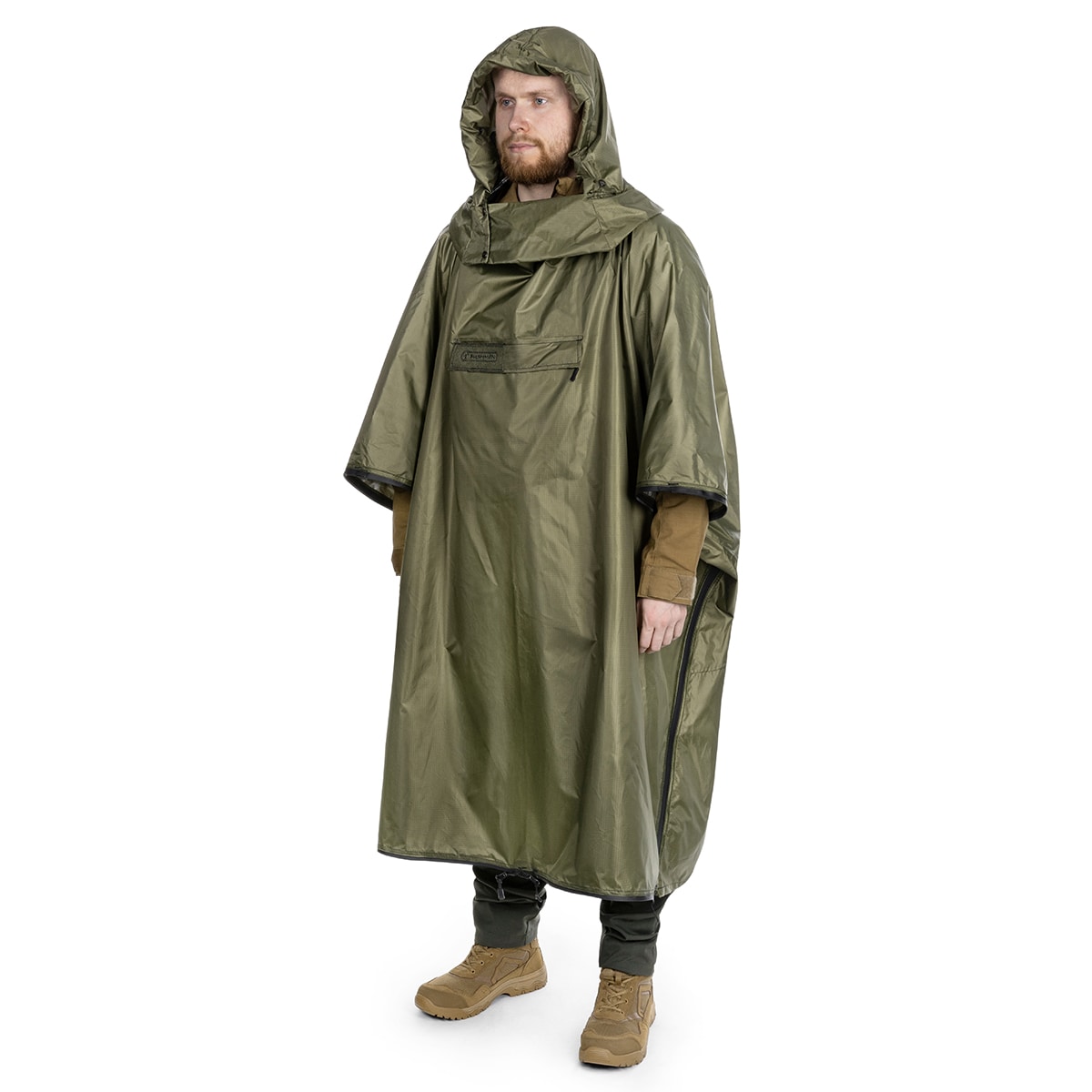 Śpiwór termiczny Bushmen Hideout Thermo Bivy bag z moskitierą - Olive