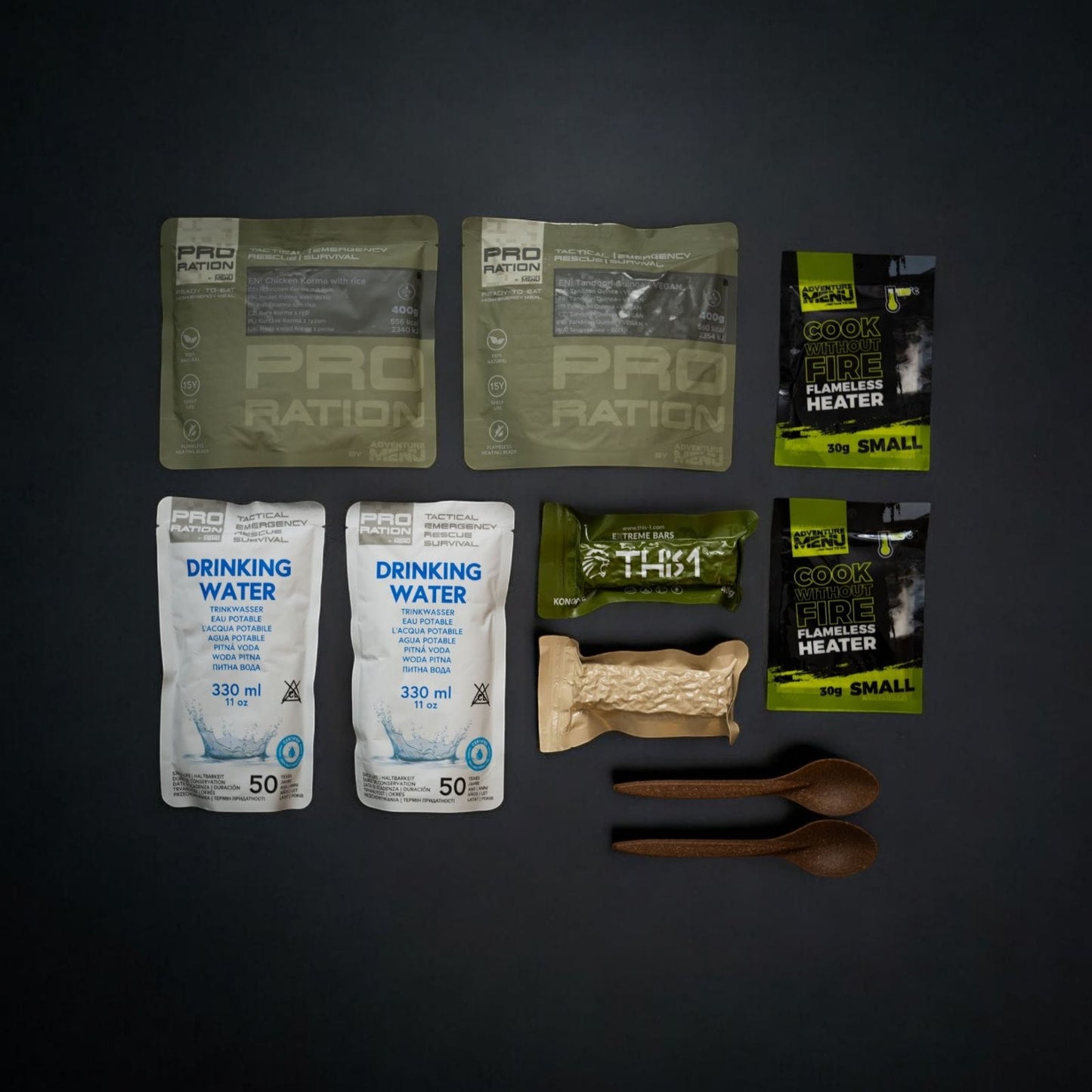 Racja żywnościowa Pro Ration Emergency Food/Water pack - Menu V