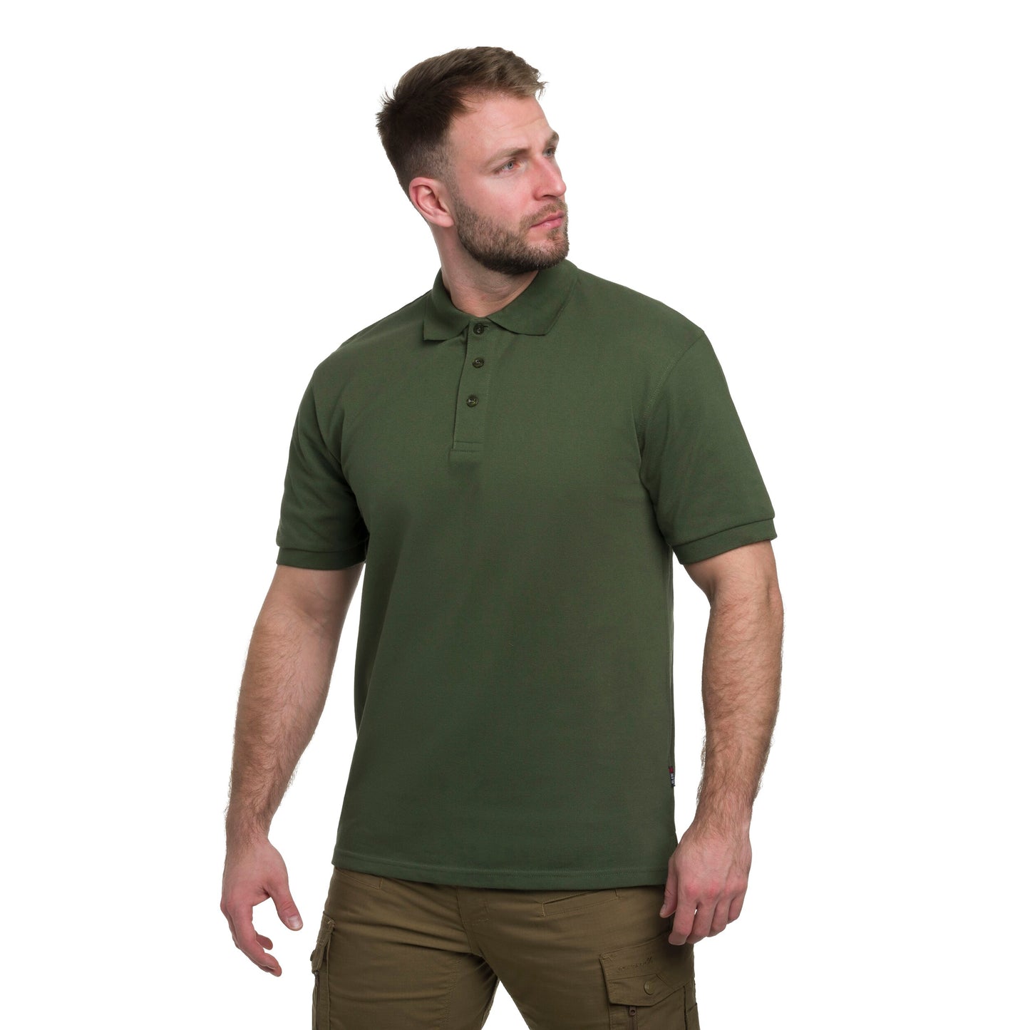 Koszulka polo MFH - OD Green