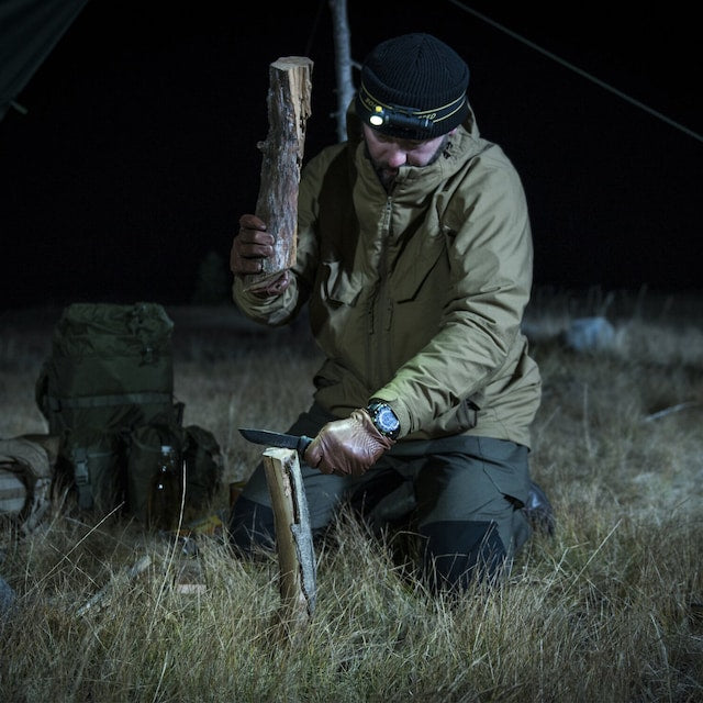 Rękawice Helikon Lumber - U.S. Brown