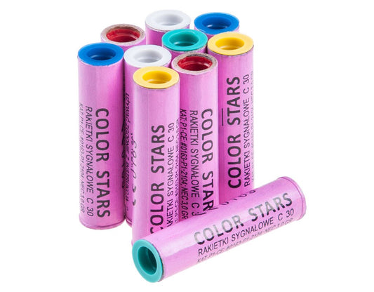 Race 15 mm Color Stars Mix 10 szt.