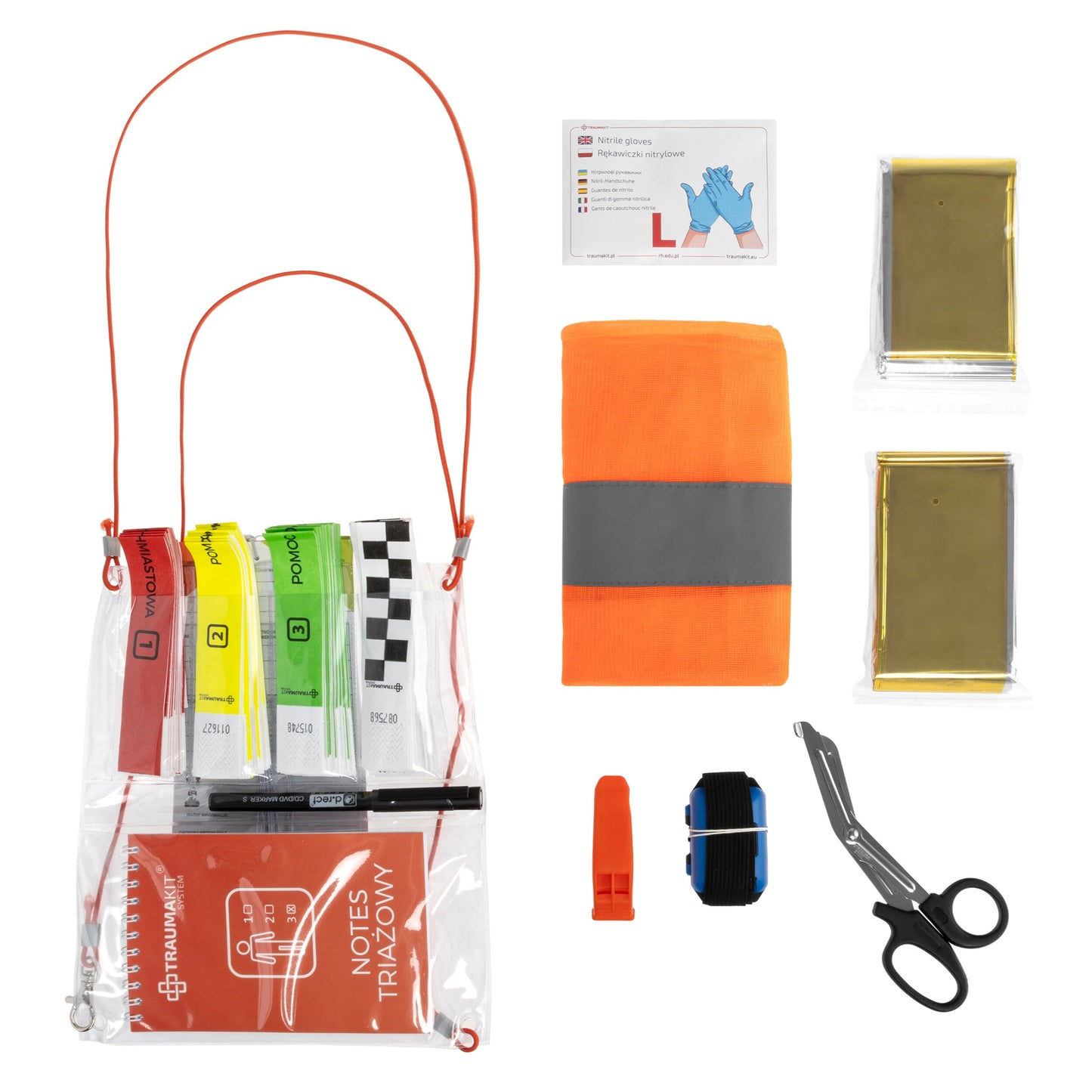 Apteczka modułowa AedMax Trauma Kit G - Triaż