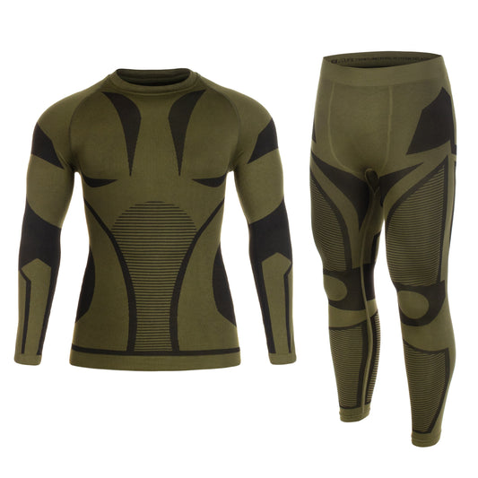 Bielizna termoaktywna Mil-Tec 4-Way Stretch Performance - Olive