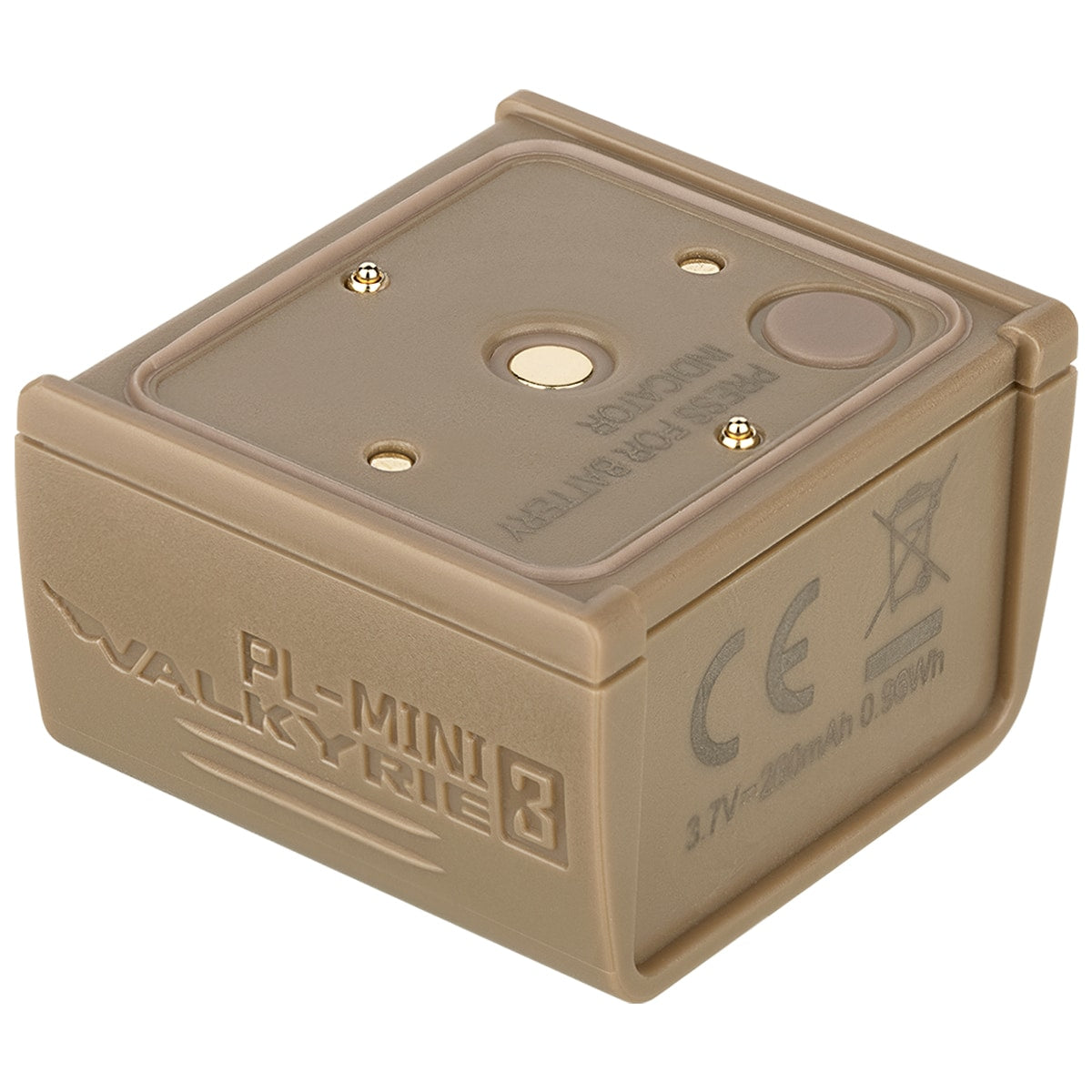 Latarka na broń Olight PL Mini 3 Valkyrie - Desert Tan - 600 lumenów