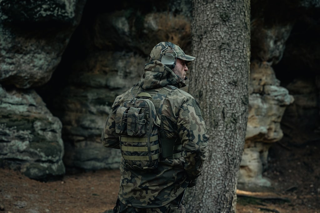 Kurtka Helikon Trooper StormStretch Softshell MK2 - wz.93 Pantera PL Woodland