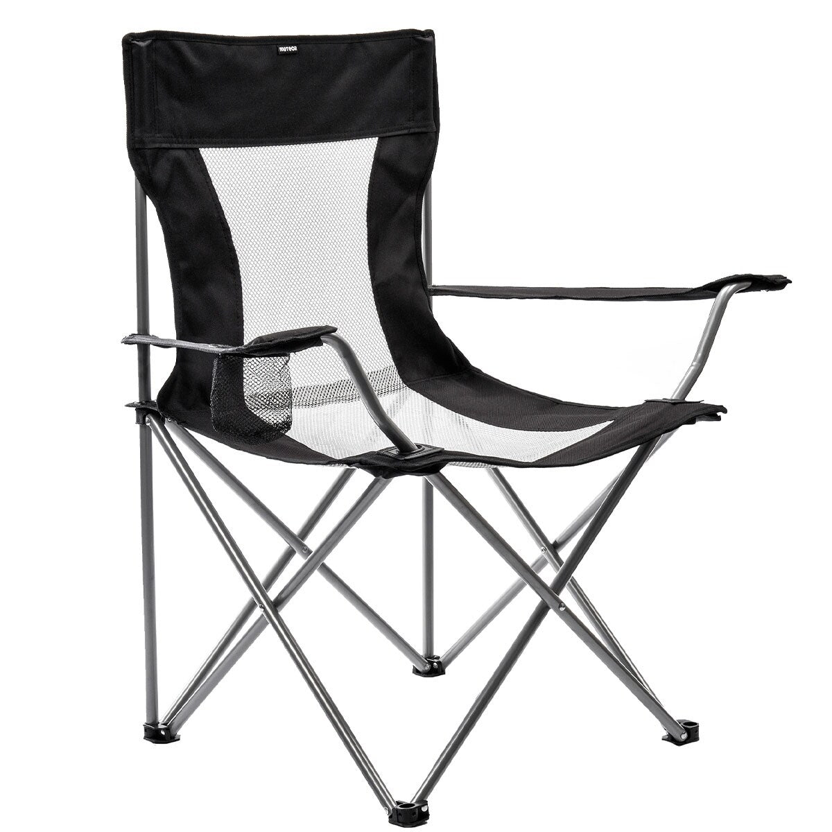 Krzesło turystyczne składane Meteor Tripper - Black