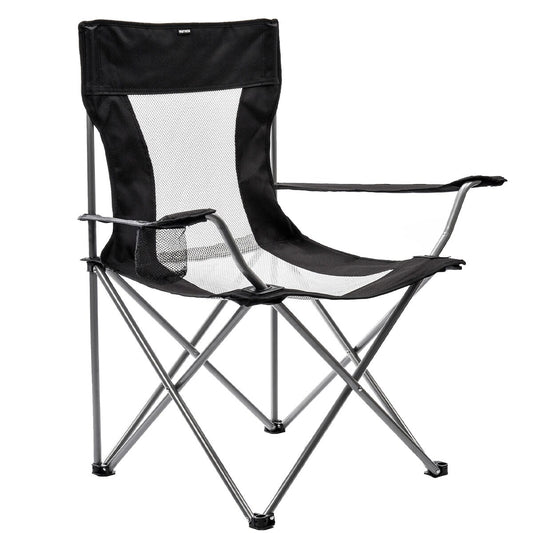 Krzesło turystyczne składane Meteor Tripper - Black