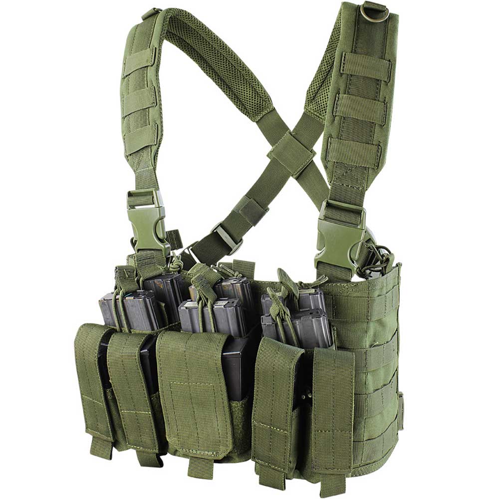 Kamizelka taktyczna typu Chest Rig Condor Recon Olive Drab