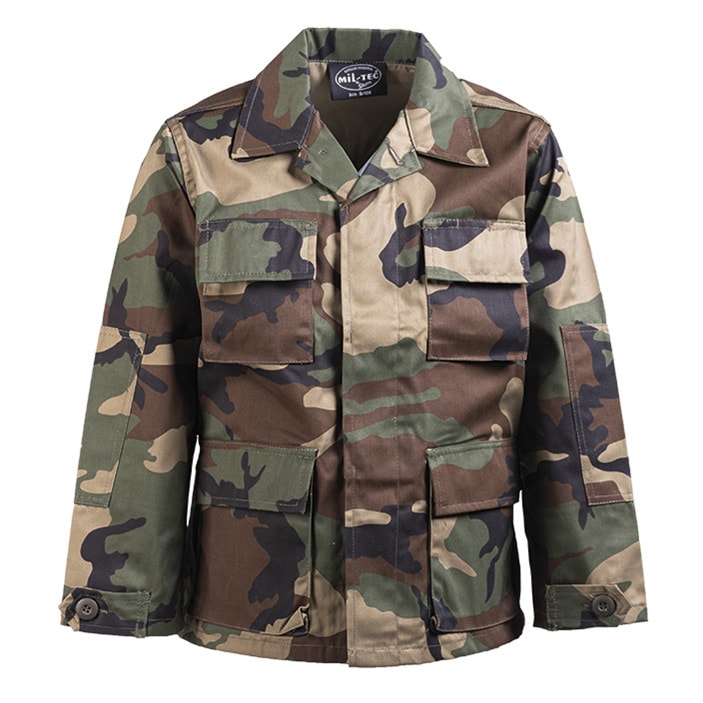 Bluza dziecięca Mil-Tec BDU Woodland