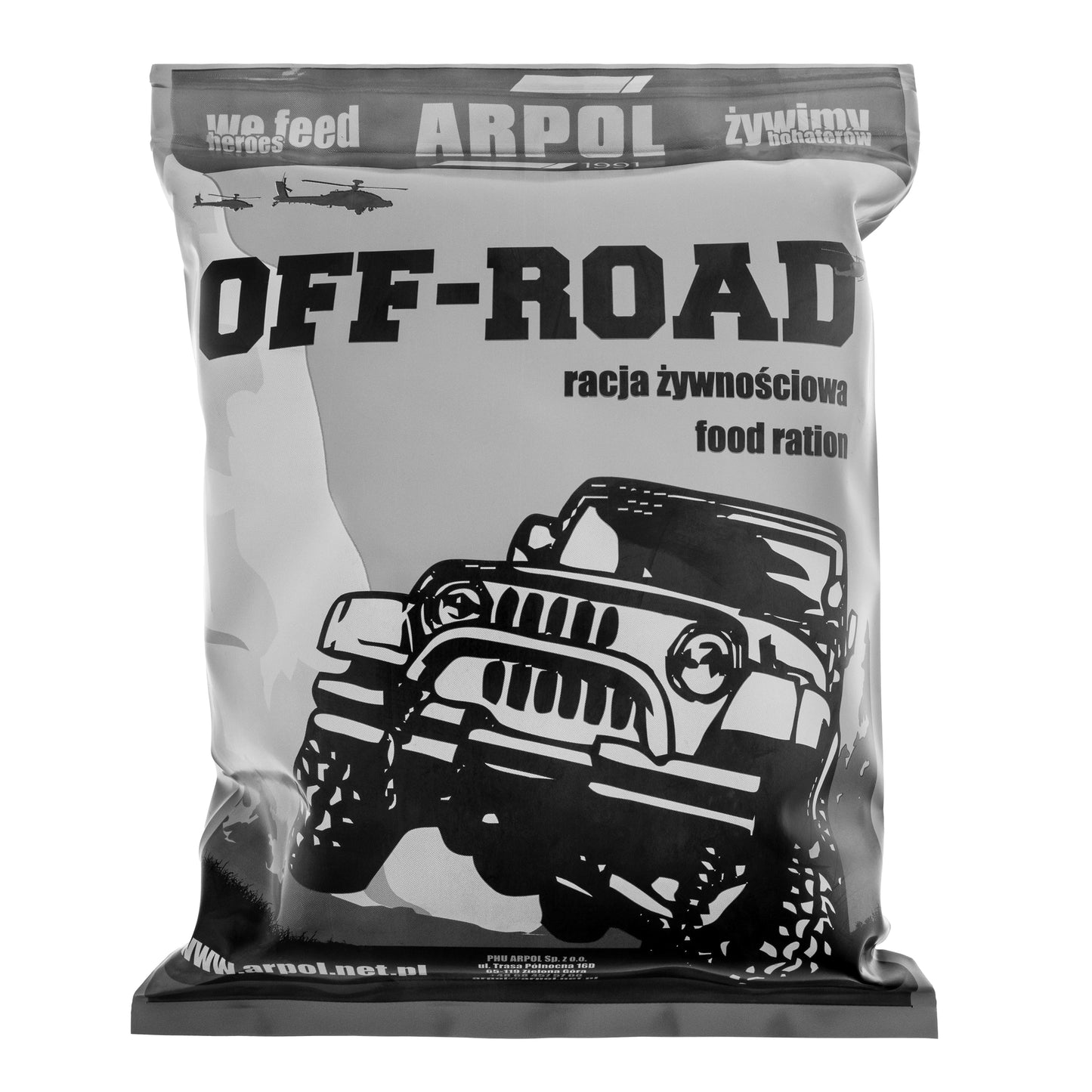 Racja żywnościowa Arpol Offroad 3 - łazanki z kapustą i pieczarkami