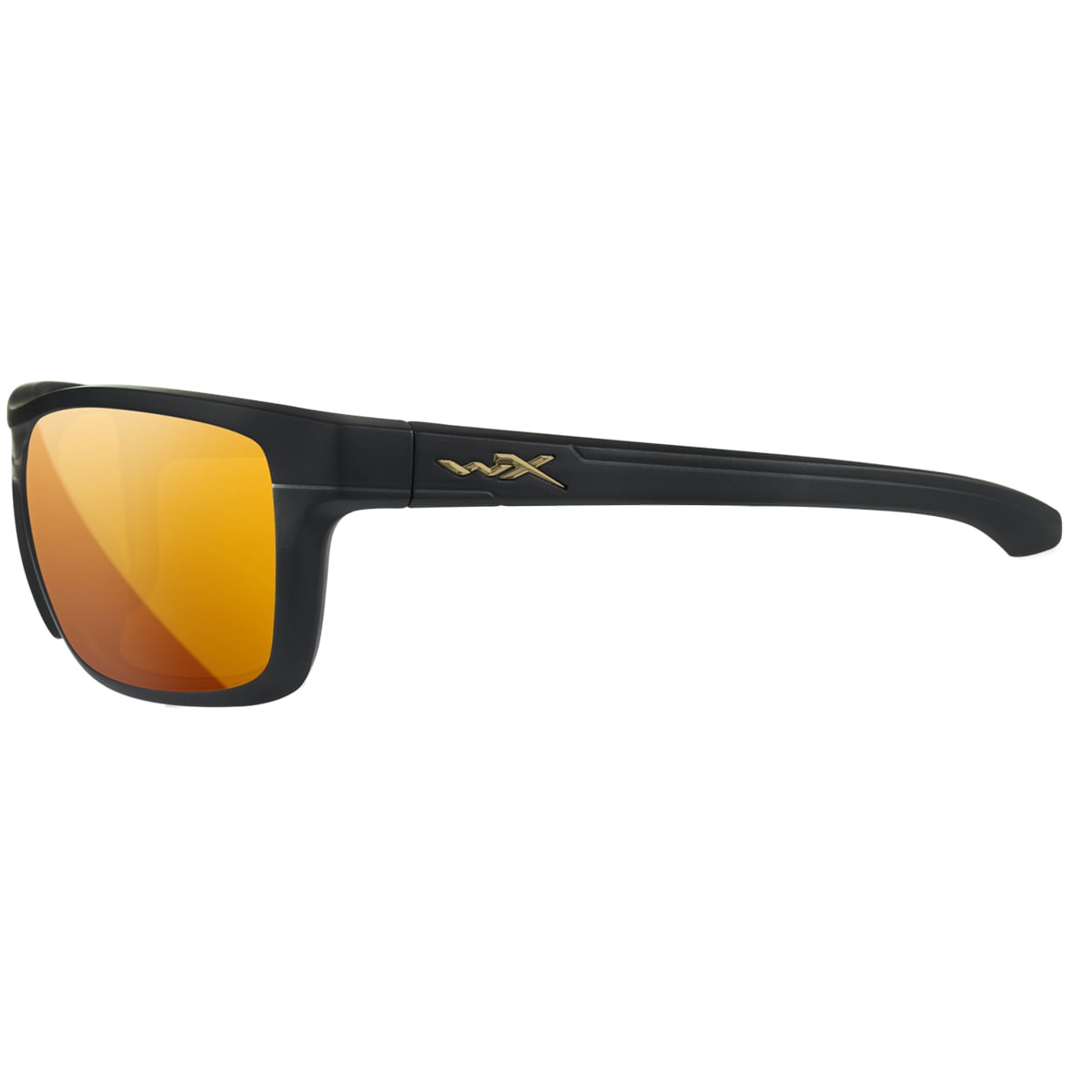 Okulary Wiley X Kingpin Captivate Polarized - Bronze Mirror/Matte Black