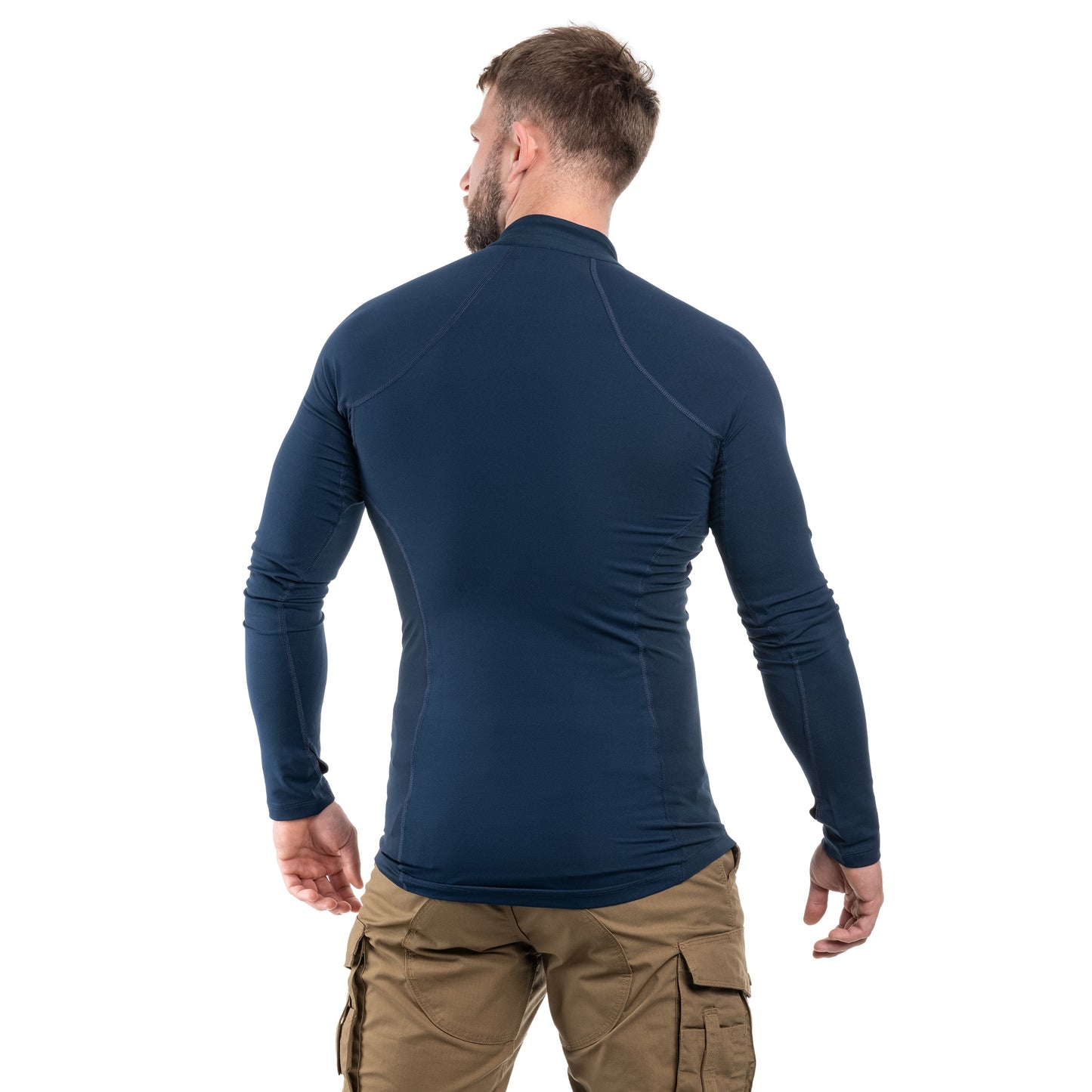 Bluza termoaktywna Columbia Midweight Stretch Long Sleeve Half Zip - Collegiate Navy