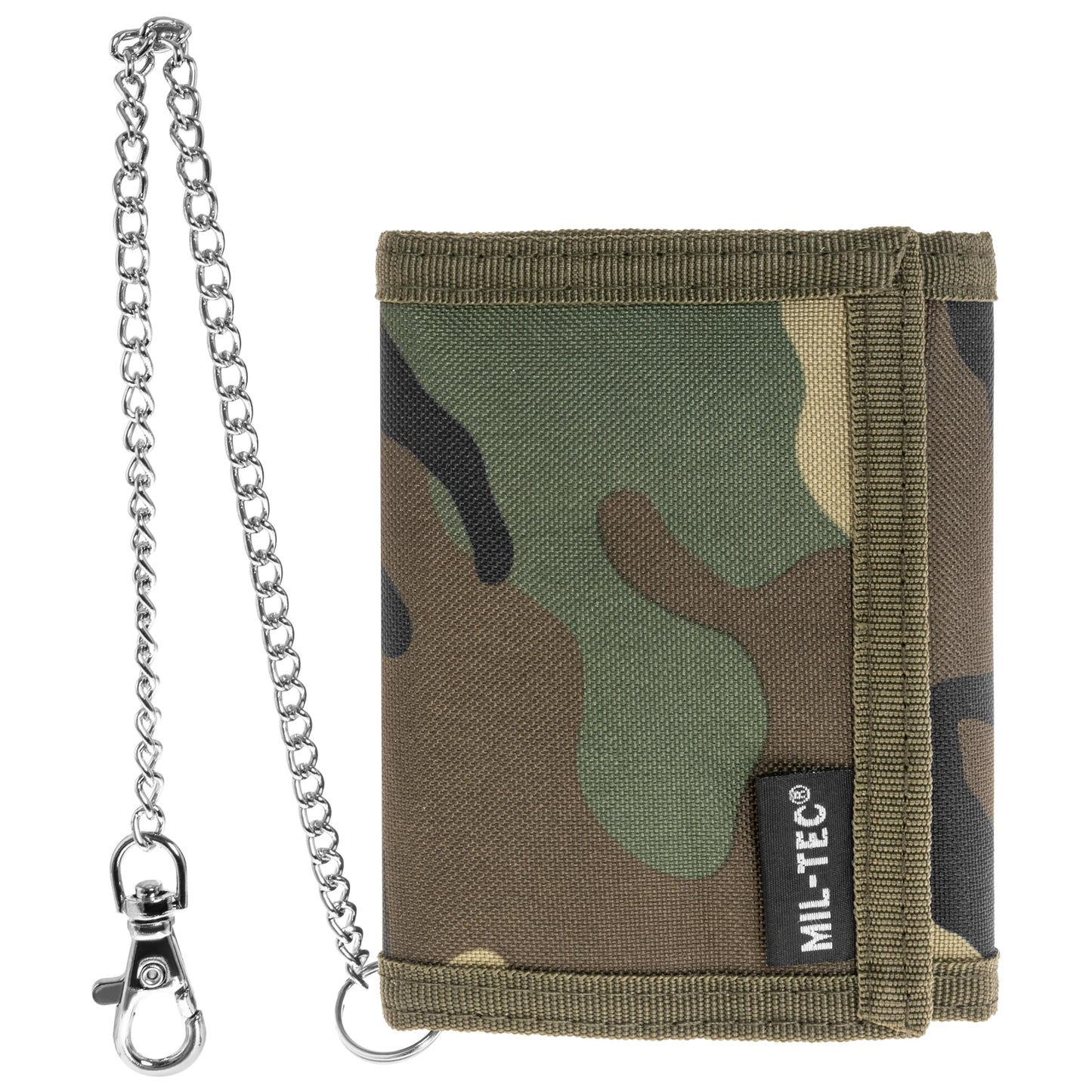 Portfel Mil-Tec z łańcuszkiem - Woodland