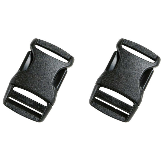 Klamra Tatonka zatrzaskowa 20 mm Black - 2 szt.