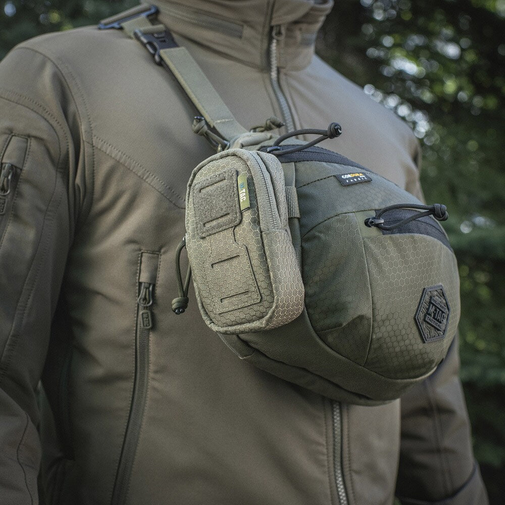 Kieszeń M-Tac Elite Hex Ergonomic - Ranger Green