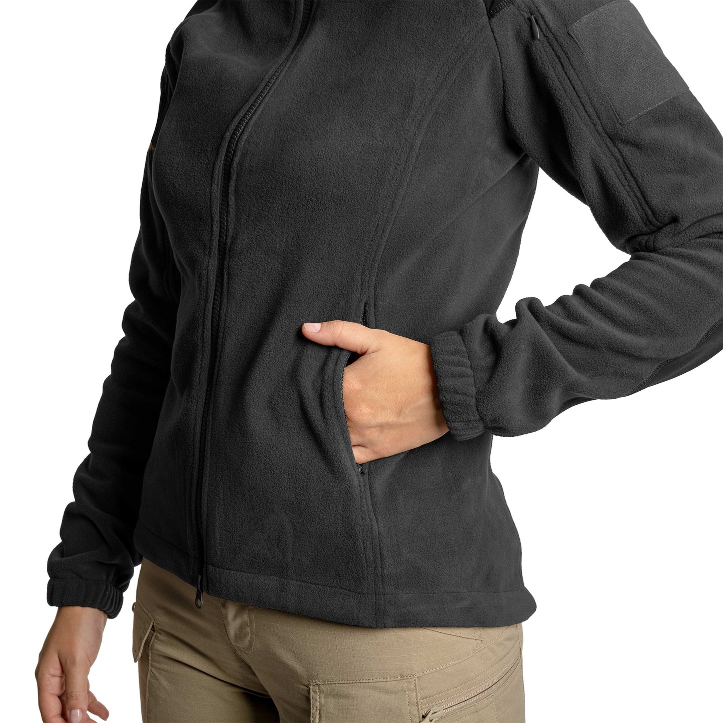 Polar damski Helikon Cumulus Heavy Fleece - Black