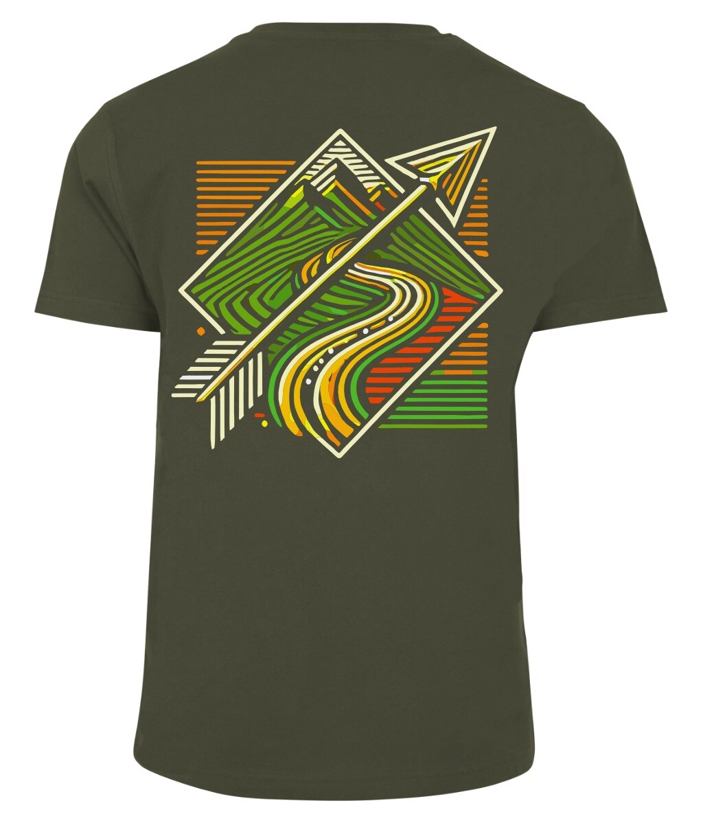 Koszulka T-shirt Voyovnik Trail Arrow - Olive