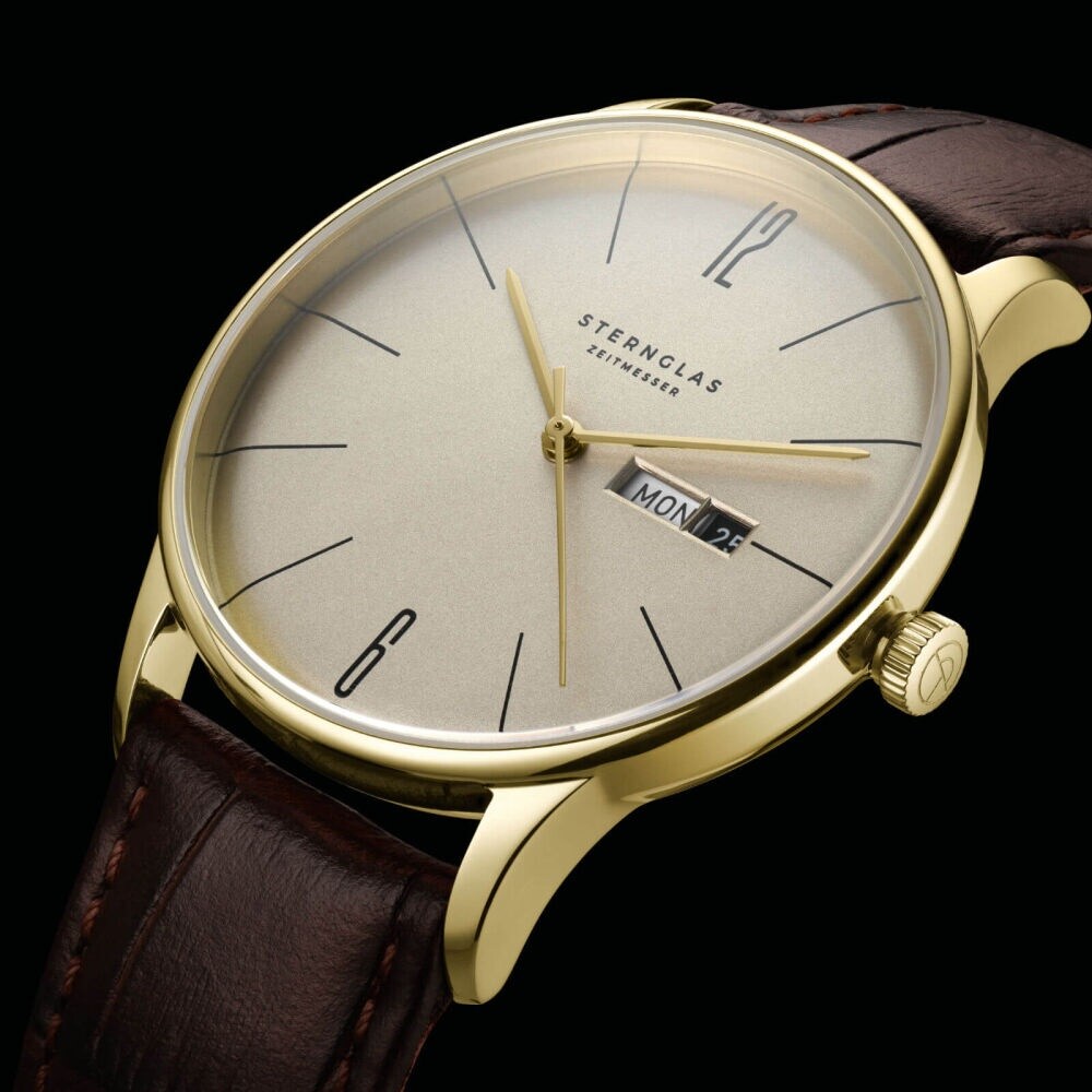 Zegarek Sternglas Berlin Quartz - Dark Brown