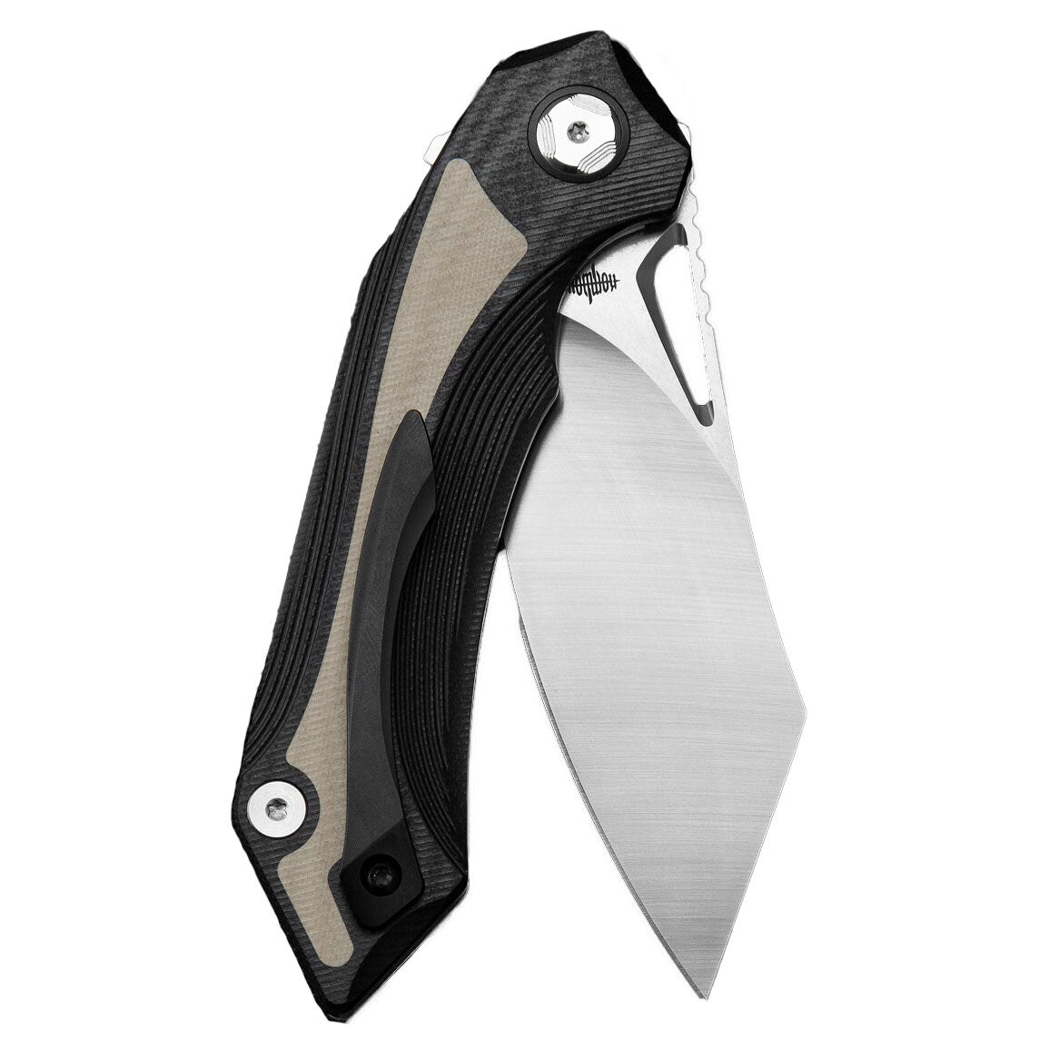 Nóż składany Bestech Knives Kasta - Black/Beige