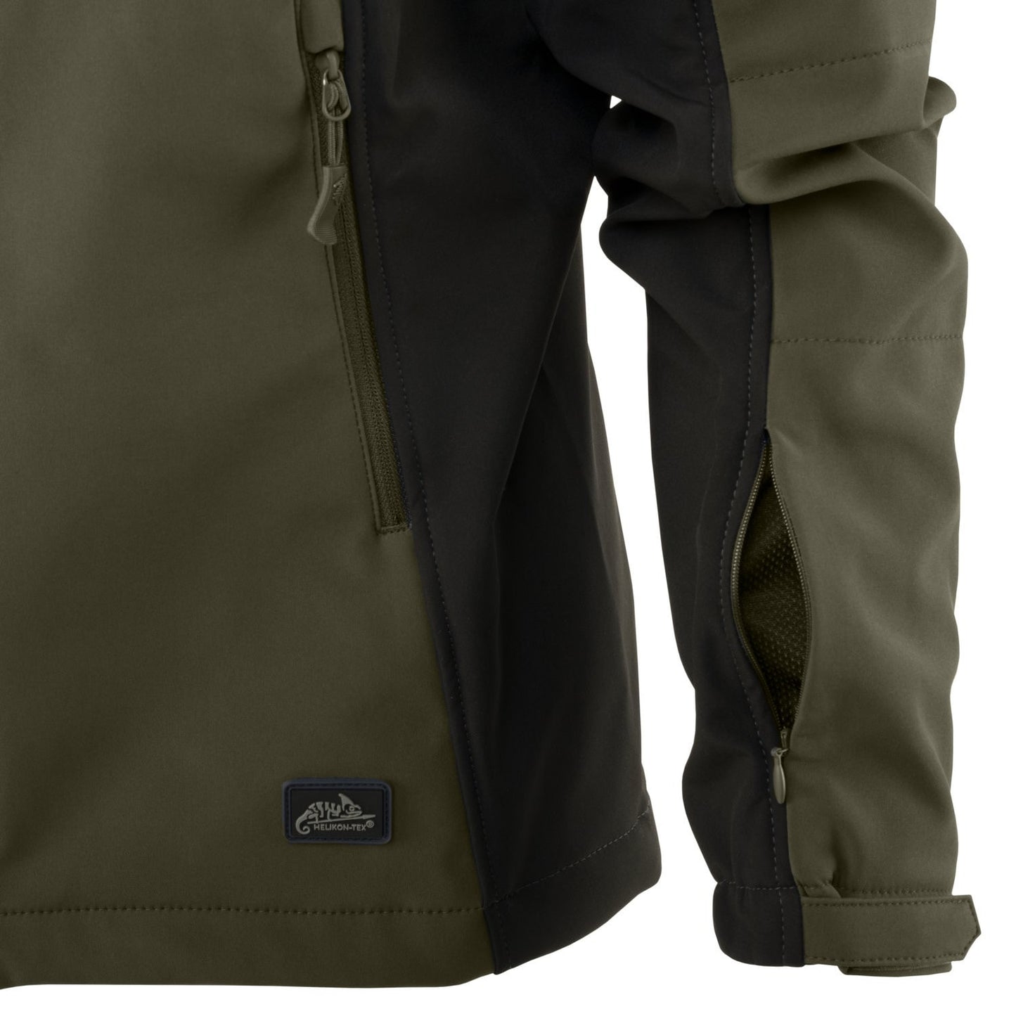 Kurtka damska Helikon Gunfighter Softshell - Taiga Green/Black