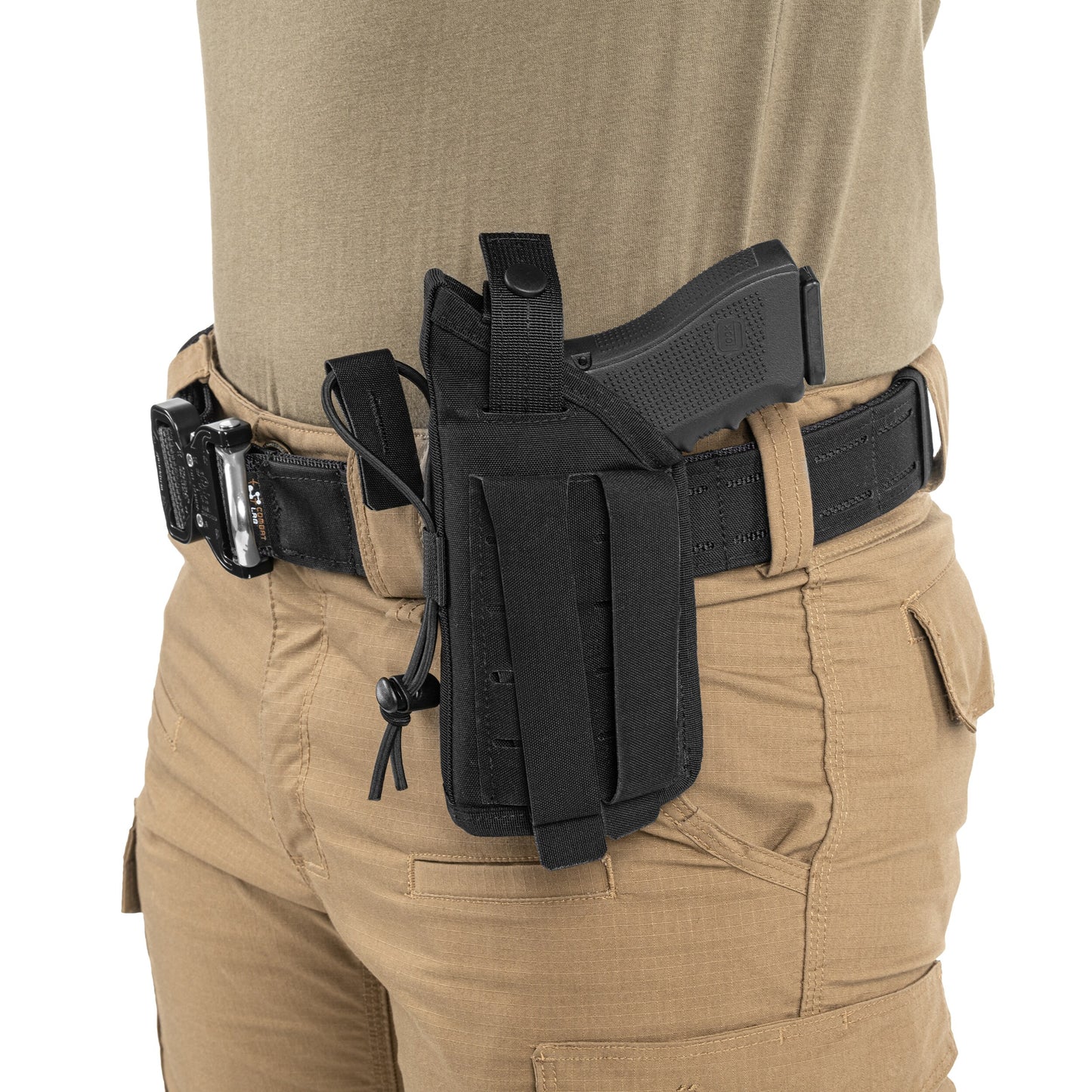 Kabura uniwersalna Combat Lab dwustronna - Black