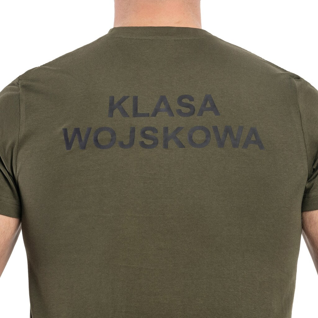 Koszulka T-Shirt MaxPro-Tech "Klasa wojskowa" v2 - Olive