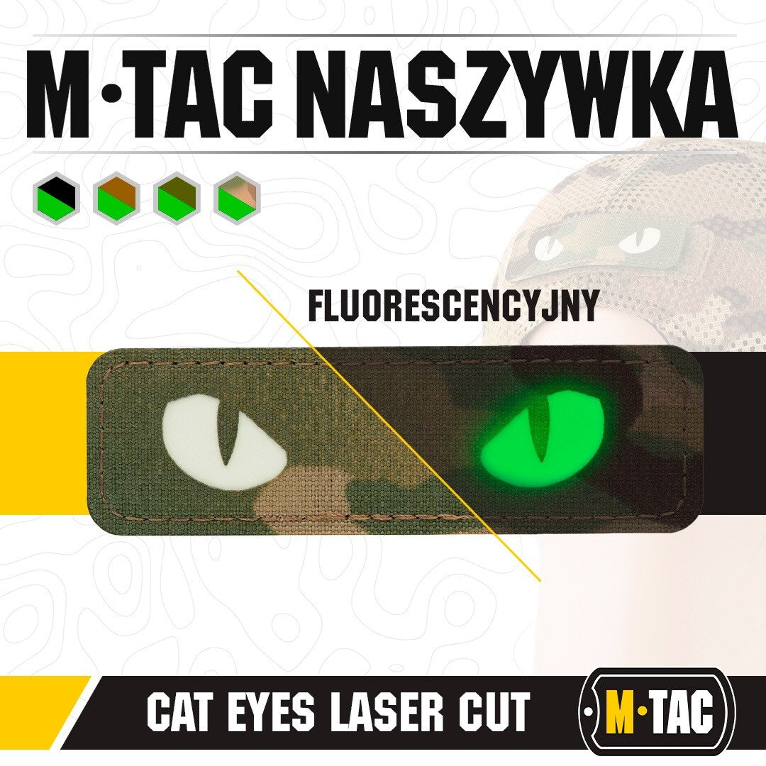 Naszywka M-Tac Cat Eyes - MultiCam/GID