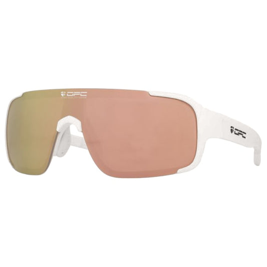 Okulary przeciwsłoneczne OPC All Round Jet I z polaryzacją - Matt White/Gold Revo