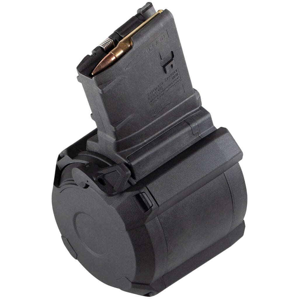 Magazynek 50 nabojowy Magpul PMAG D-50 LR/SR GEN M3 kal. 7.62 x 51 mm do karabinów AR10/SR25/M110 - Black