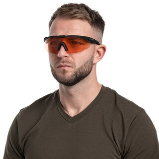 Okulary taktyczne SwissEye Blackhawk - Czarne